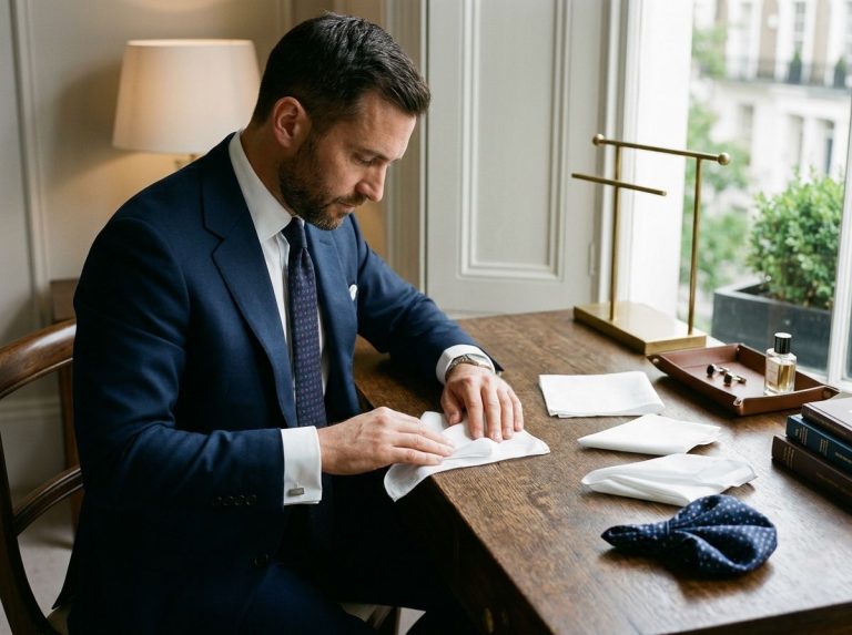 how to fold a pocket square