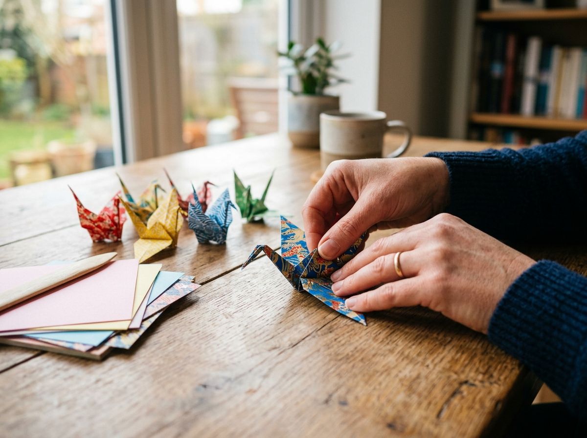 how to fold paper cranes