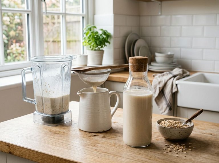 how to make oat milk