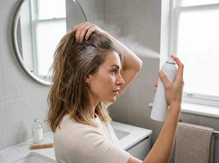 how to use dry shampoo