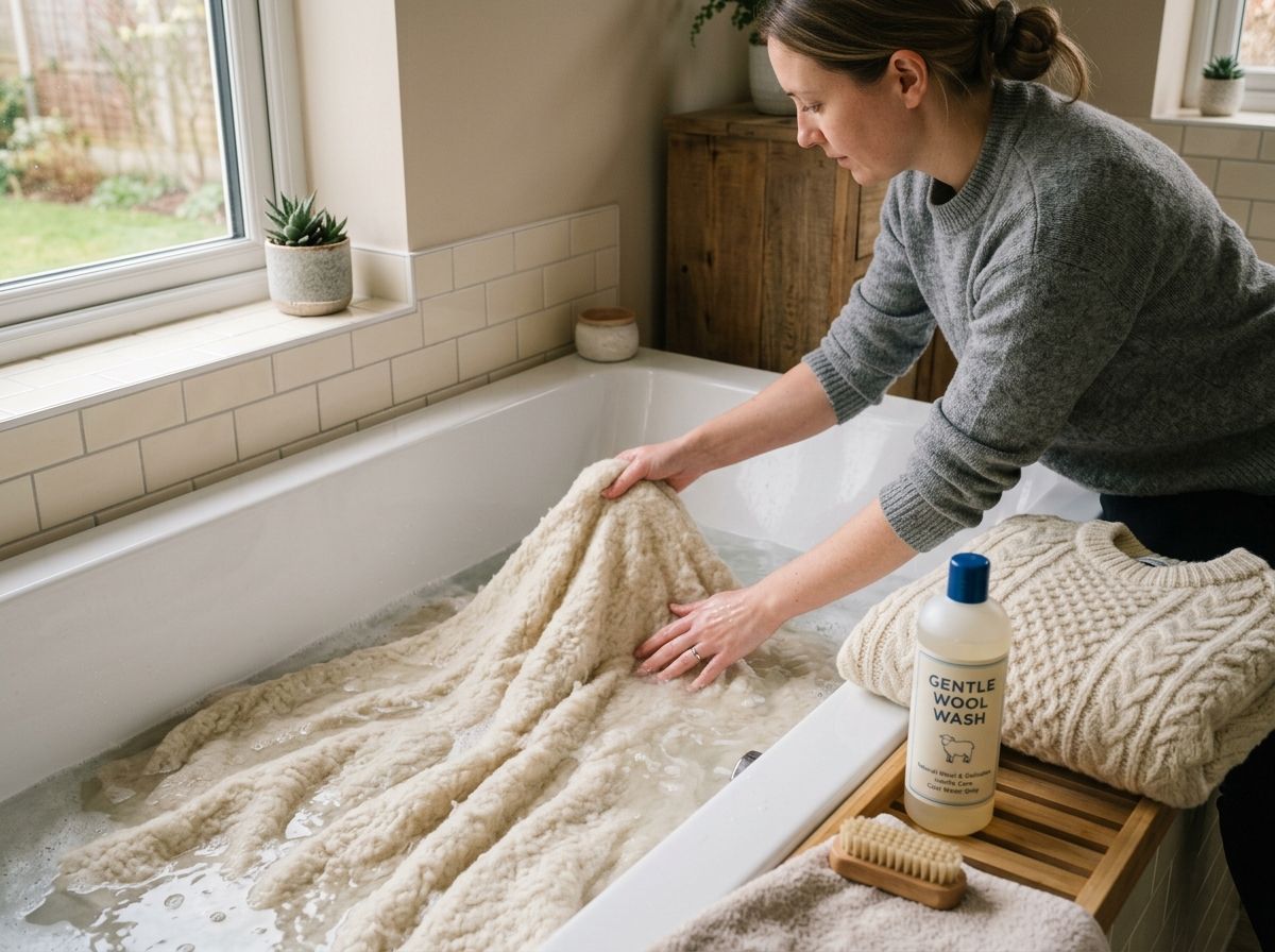 how to wash wool blanket