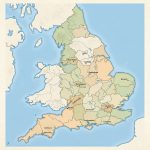map of england