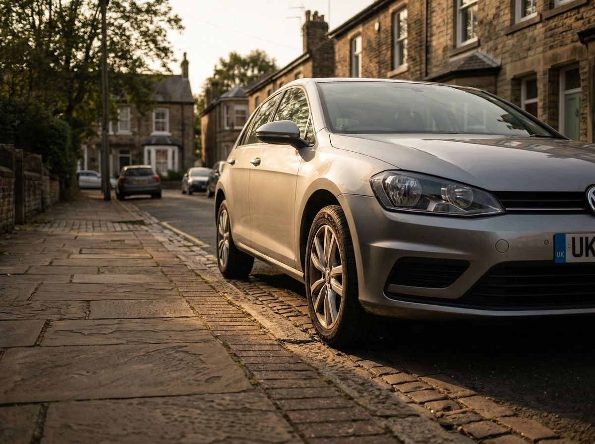parking on pavement