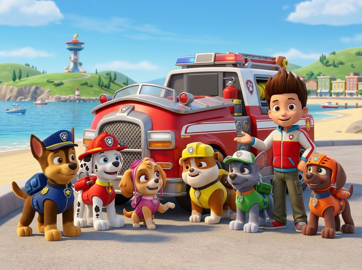 paw patrol characters
